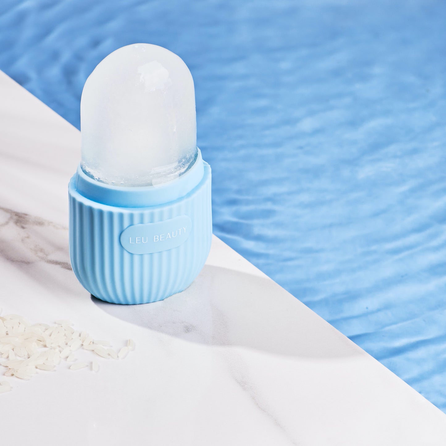 Sky Blue Ice Roller for Face | Shrink Pores | Leubeauty